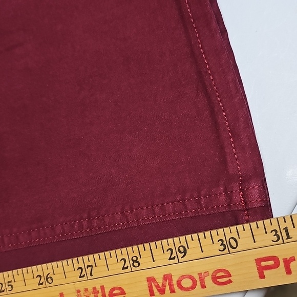 NWT Maurices SLIM Boot Curvy Jeans SZ S (4-6) MAROON Stretchy - Picture 9 of 14